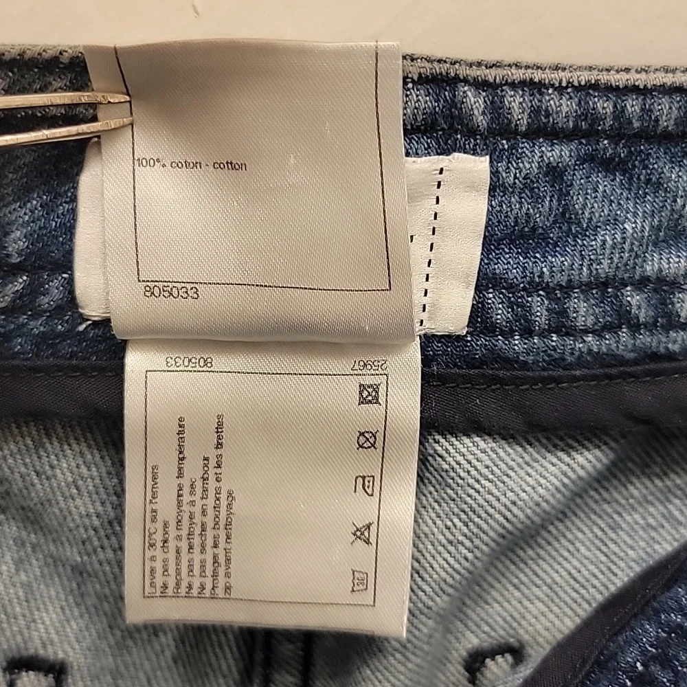 Chanel Paris -Dallas Cruise collection Denim Shorts